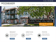 Tablet Screenshot of moonrakerapts.net